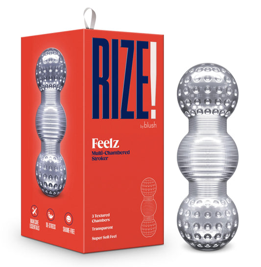 Rize - Feelz - Clear | 819835029236 | Available at EroticWarehouse.com
