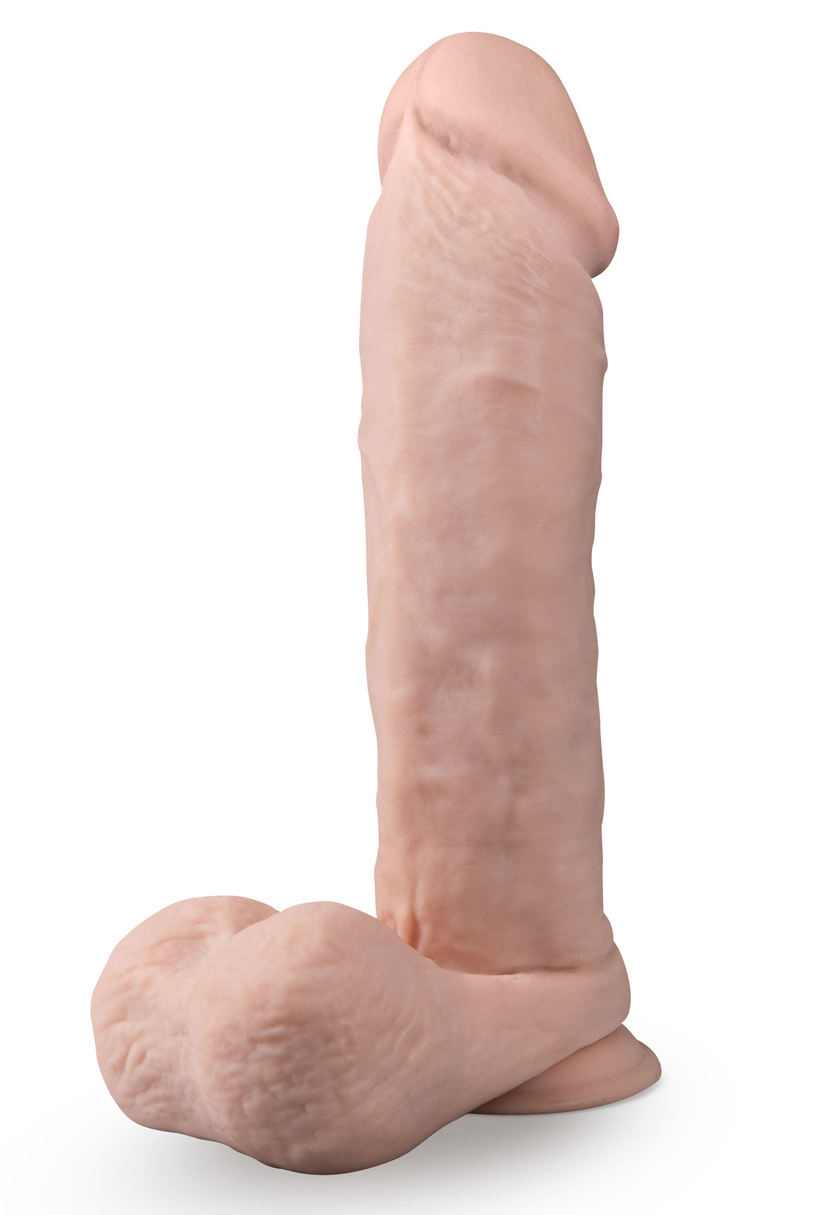 Dr. Skin Silicone - Dr. Beckham - 7 Inch Thumping Dildo With Remote Control - Vanilla | 819835027782 | Available at EroticWarehouse.com