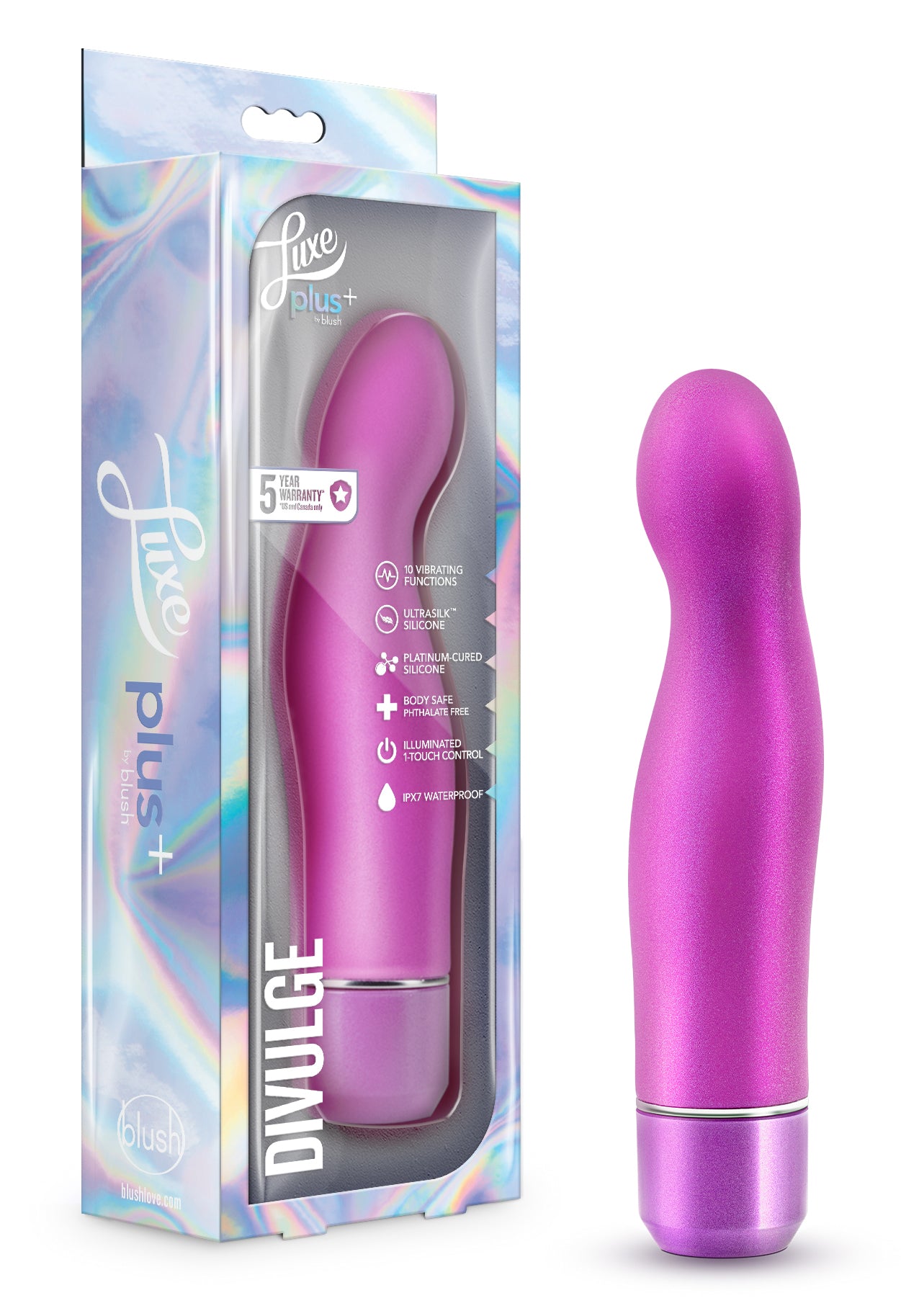 Luxe Plus - Divulge - Purple | 819835028550 | Available at EroticWarehouse.com