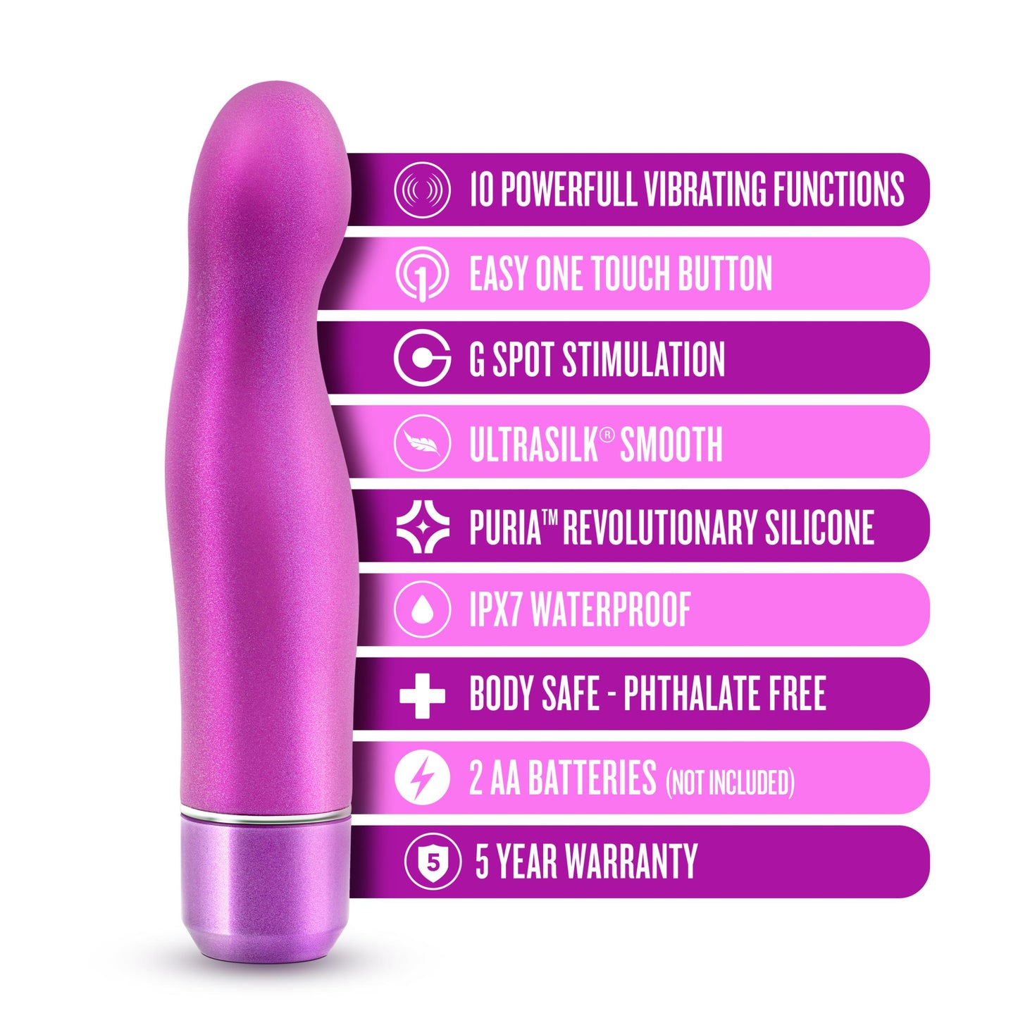 Luxe Plus - Divulge - Purple | 819835028550 | Available at EroticWarehouse.com