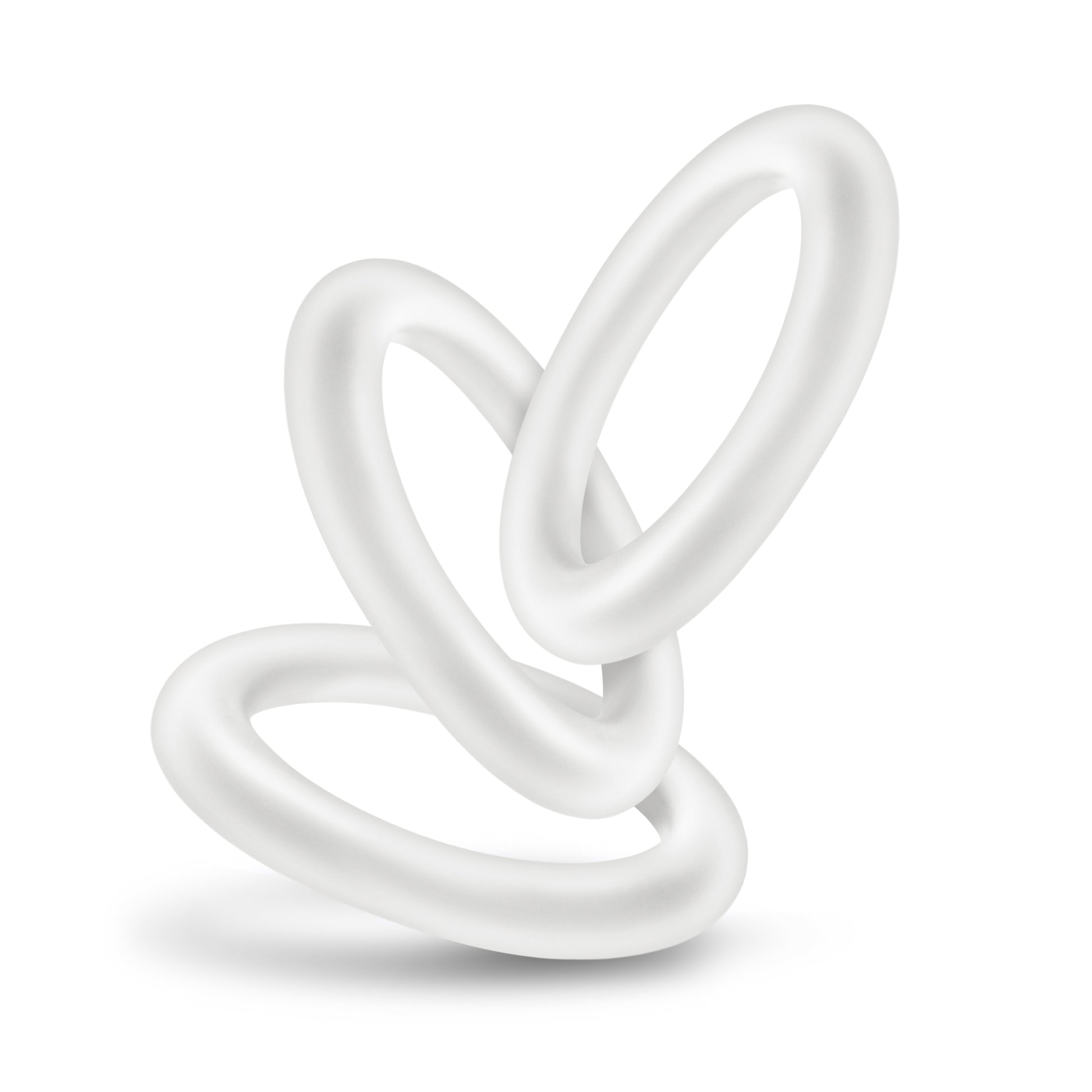 Performance - Vs2 Pure Premium Silicone Cockrings - Small - White | 853858007604 | Available at EroticWarehouse.com