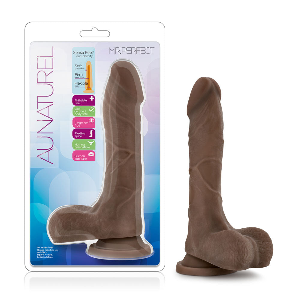 Au Naturel - Mister Perfect - Chocolate | 819835023623 | Available at EroticWarehouse.com