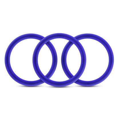 Performance - Vs1 Pure Premium Silicone Cockrings - Medium - Indigo | 853858007970 | Available at EroticWarehouse.com