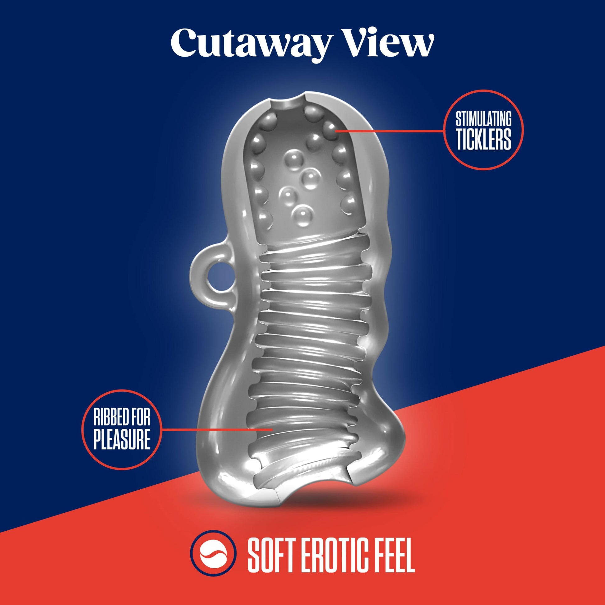 Rize - Squeezy - Clear | 819835029229 | Available at EroticWarehouse.com