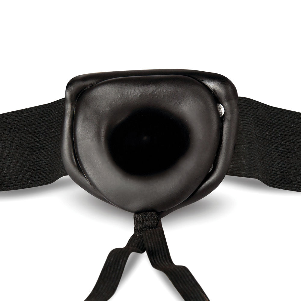 Dr. Skin - 7 Inch Hollow Strap on - Black | 819835021841 | Available at EroticWarehouse.com