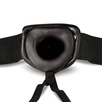 Dr. Skin - 7 Inch Hollow Strap on - Black | 819835021841 | Available at EroticWarehouse.com