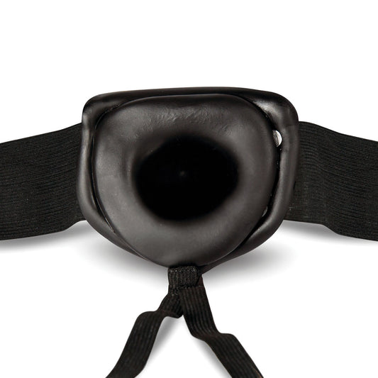 Dr. Skin - 7 Inch Hollow Strap on - Black | 819835021841 | Available at EroticWarehouse.com