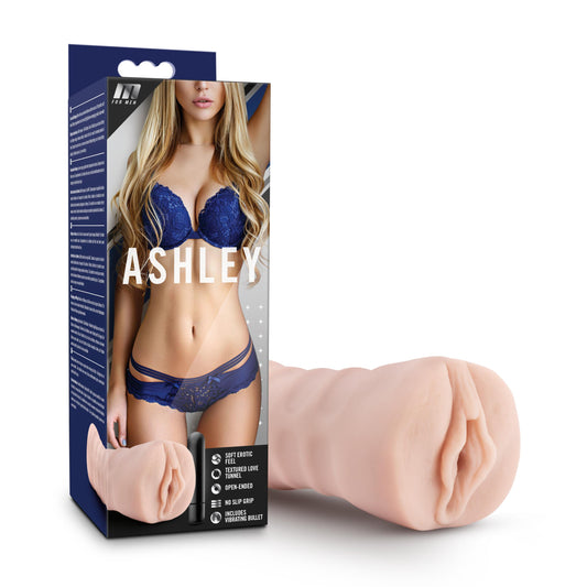 M for Men - Ashley Pussy Stroker - Vanilla | 819835023197 | Available at EroticWarehouse.com