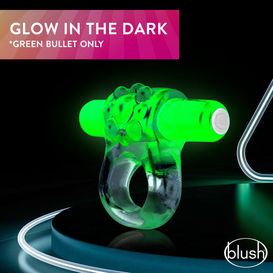 Play With Me – Teaser Vibrating C-Ring – Green | 850002870312 | Available at EroticWarehouse.com