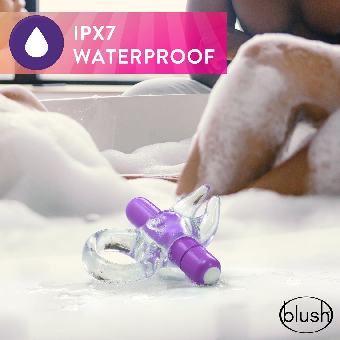 Play With Me – Bull Vibrating C-Ring - Purple | 850002870411 | Available at EroticWarehouse.com