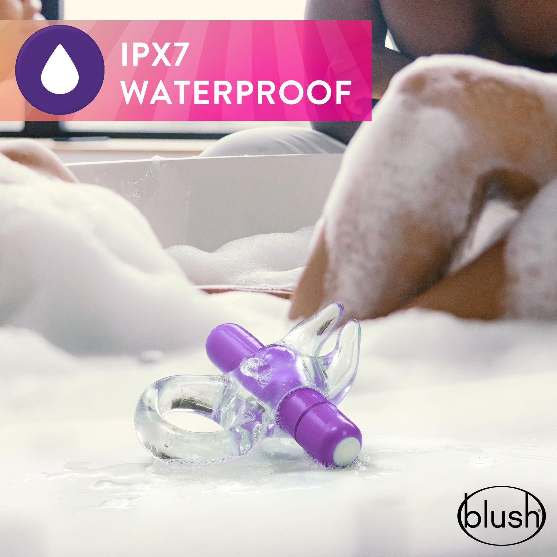 Play With Me – Bull Vibrating C-Ring - Purple | 850002870411 | Available at EroticWarehouse.com