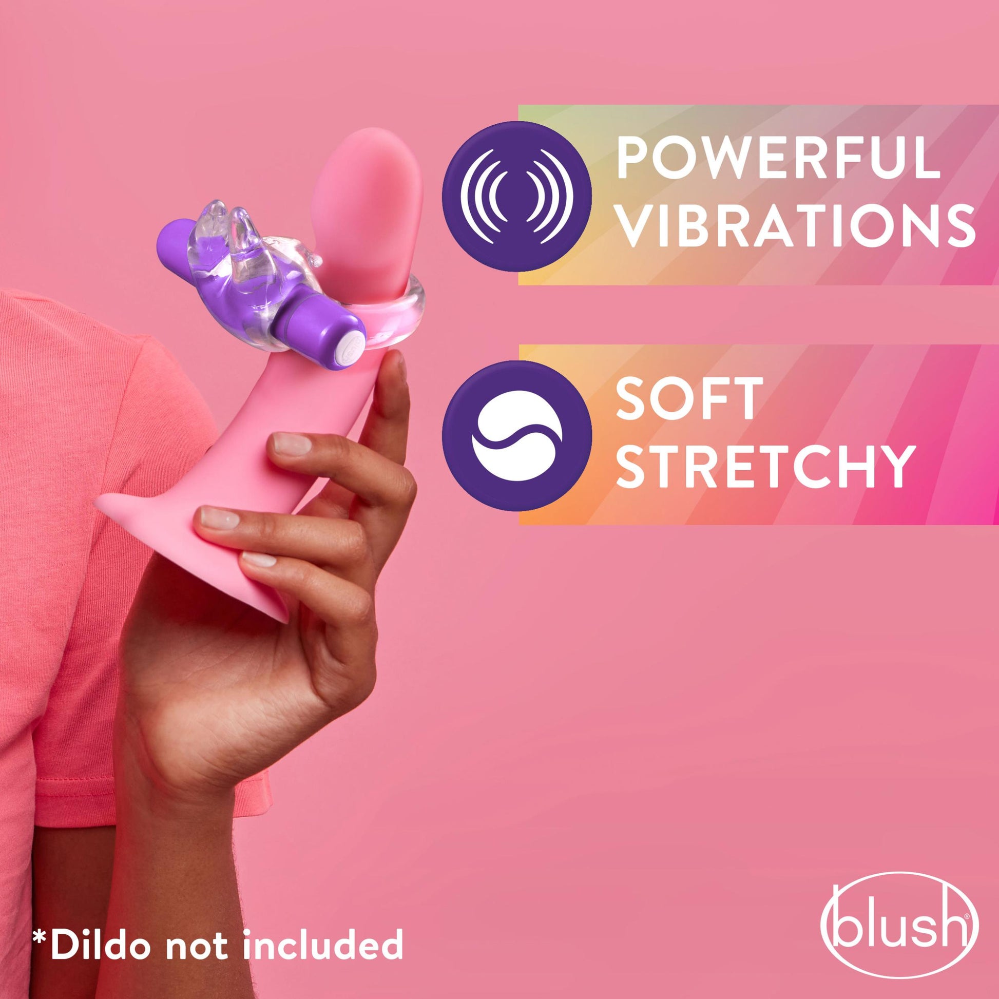 Play With Me – Bull Vibrating C-Ring - Purple | 850002870411 | Available at EroticWarehouse.com