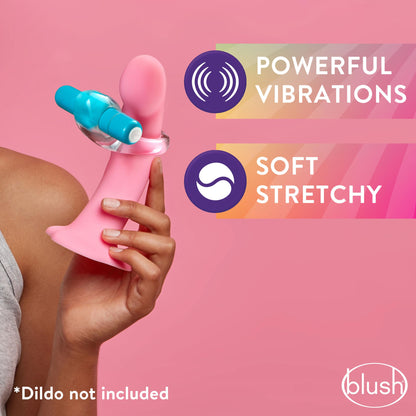 Play With Me – Delight Vibrating C-Ring - Blue | 850002870435 | Available at EroticWarehouse.com