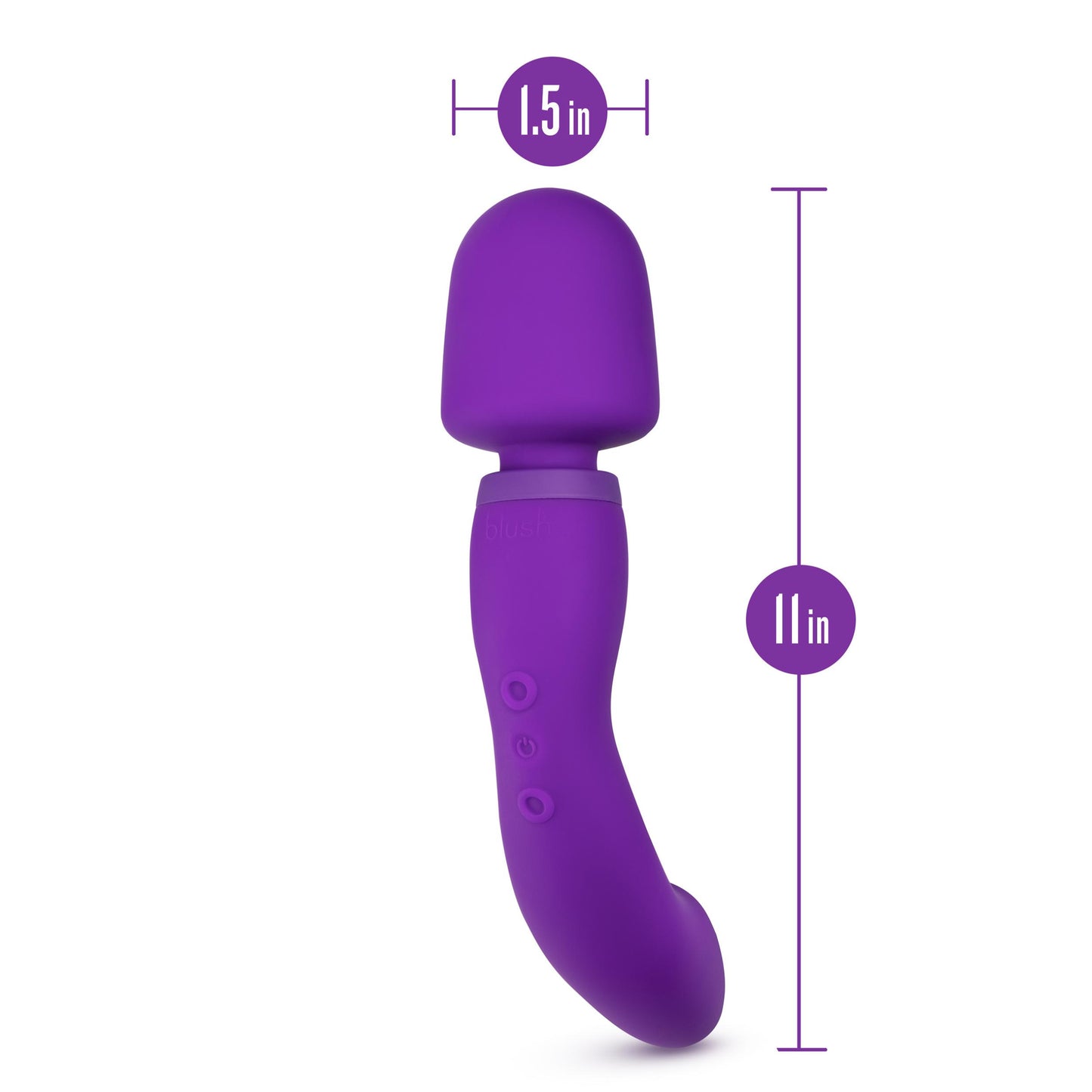 Wellness - Dual Sense - Purple | 819835026372 | Available at EroticWarehouse.com