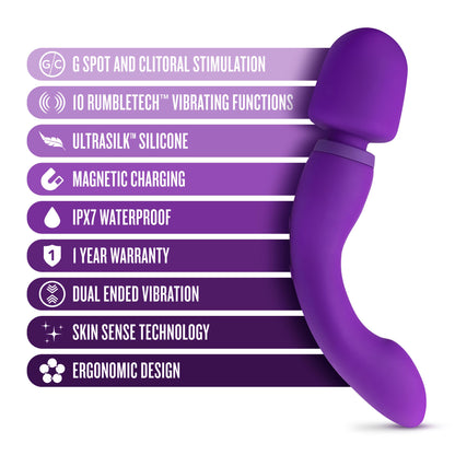 Wellness - Dual Sense - Purple | 819835026372 | Available at EroticWarehouse.com