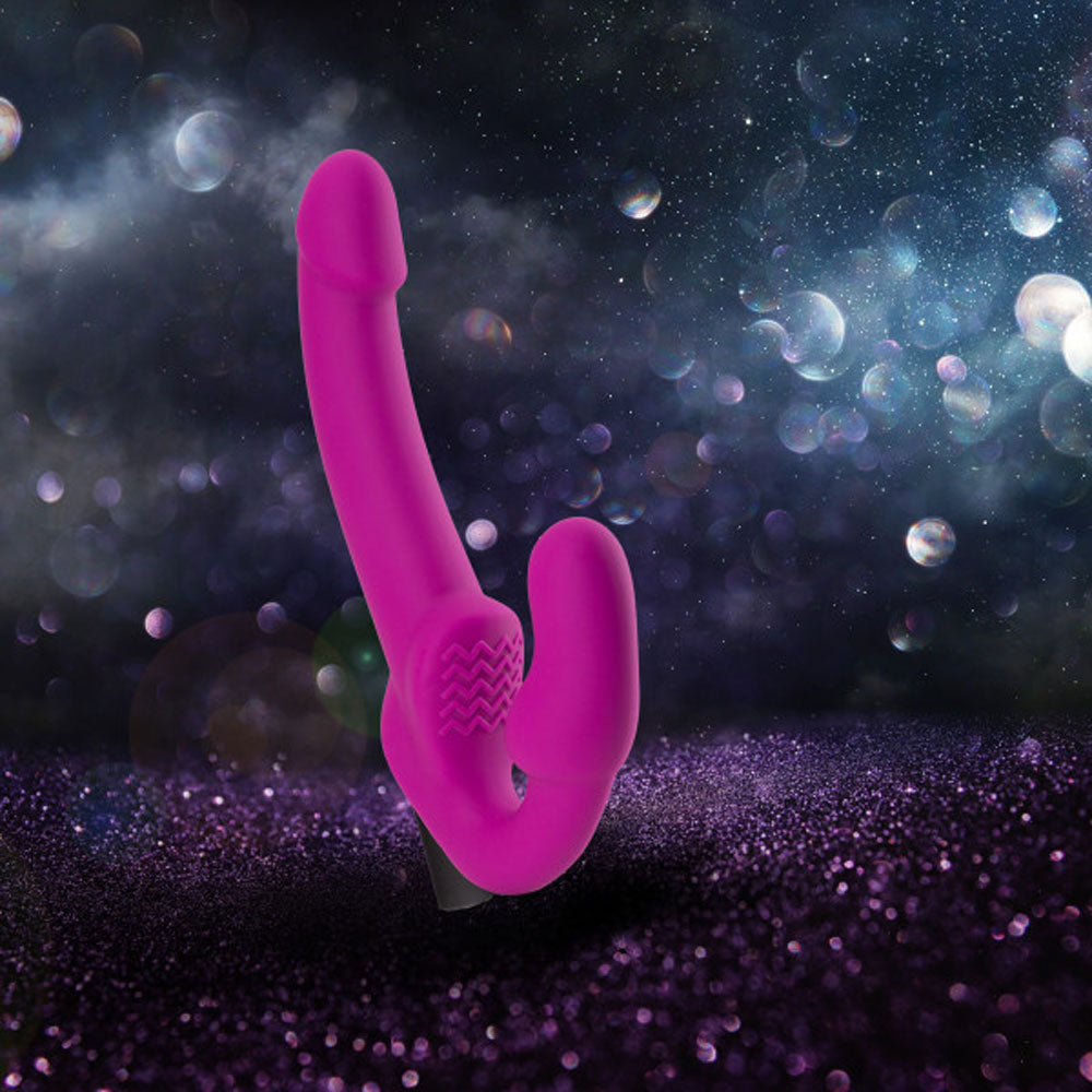 Temptasia - Estella - Strapless Silicone Dildo - Pink | 819835025061 | Available at EroticWarehouse.com