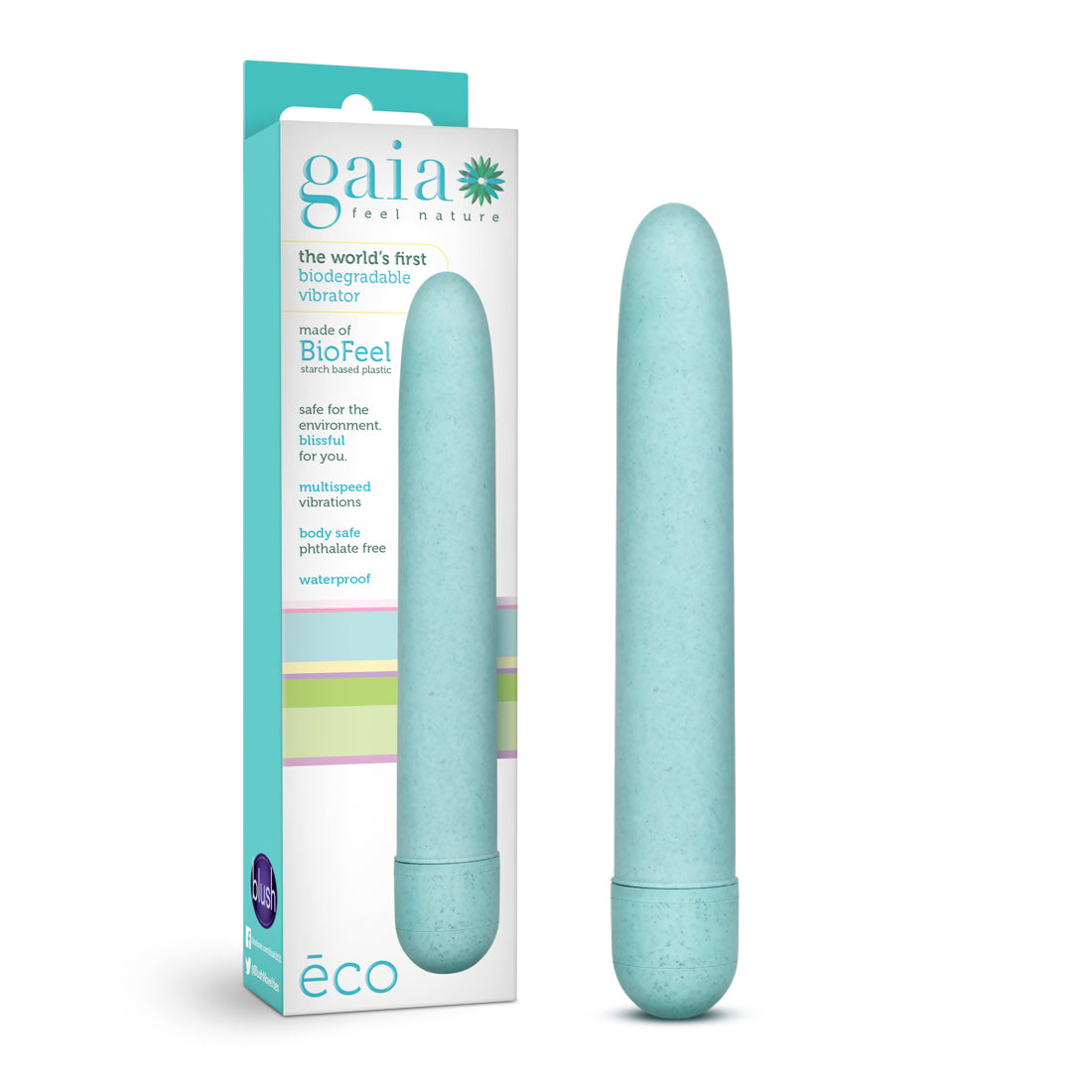 Gaia Eco - Aqua | 702730686218 | Available at EroticWarehouse.com