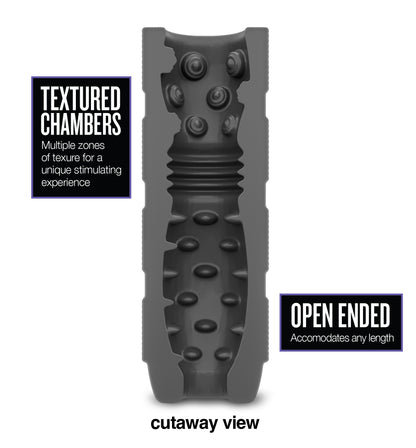 M Elite Platinum - Strok - Black | 819835029755 | Available at EroticWarehouse.com