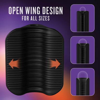 M Elite Platinum - Wrapt - Black | 819835029762 | Available at EroticWarehouse.com