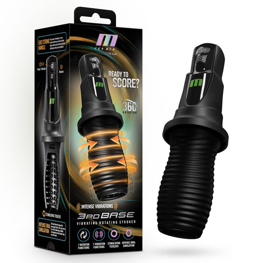 M for Men - 3rd Base - Black | 810138370469 | Available at EroticWarehouse.com