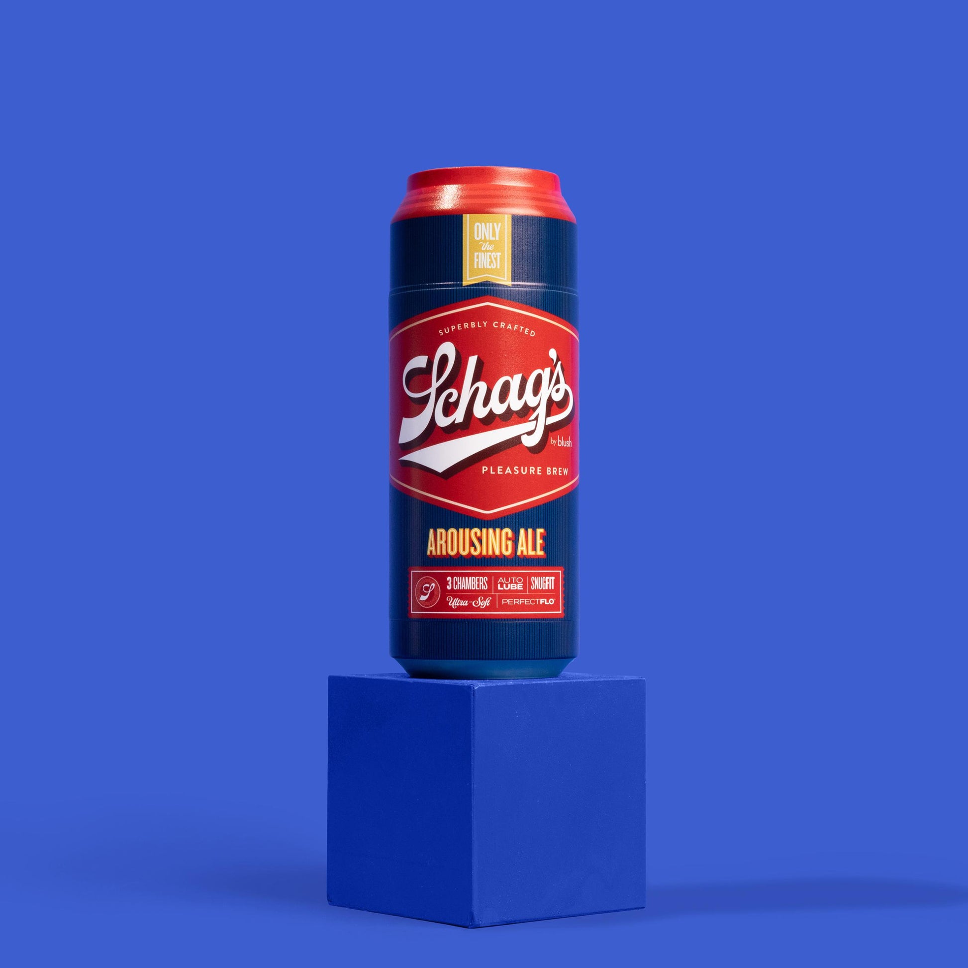 Schag's - Arousing Ale - Beer Can Style Penis Stroker | 819835028284 | Available at EroticWarehouse.com