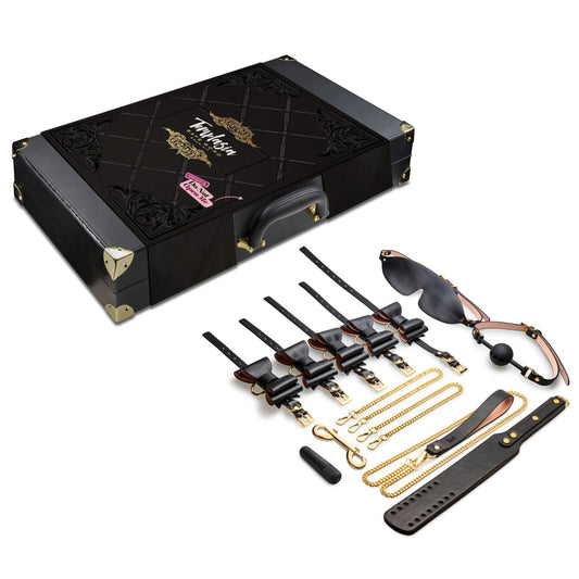 Temptasia - Safe Word - Bondage Kit With Suitcase - Black | 819835028970 | Available at EroticWarehouse.com