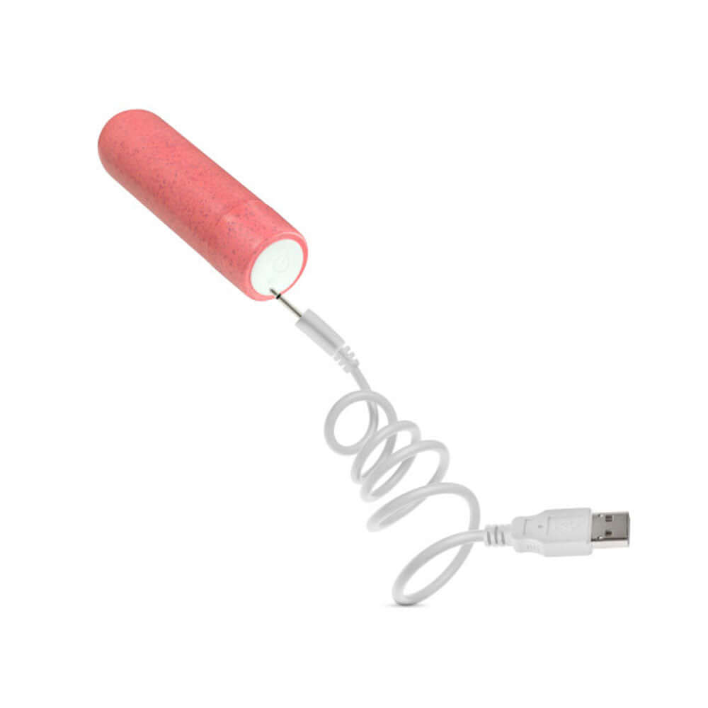 Gaia - Eco Rechargeable Bullet - Coral | 819835026310 | Available at EroticWarehouse.com