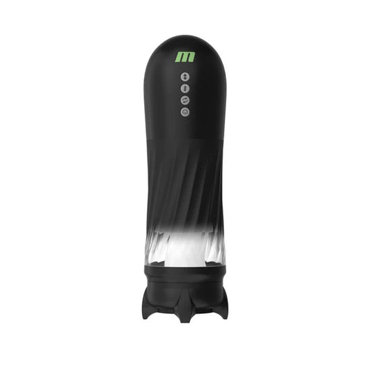 Quantumx Triple Action Automatic Stroker - Black | 810138371077 | Available at EroticWarehouse.com