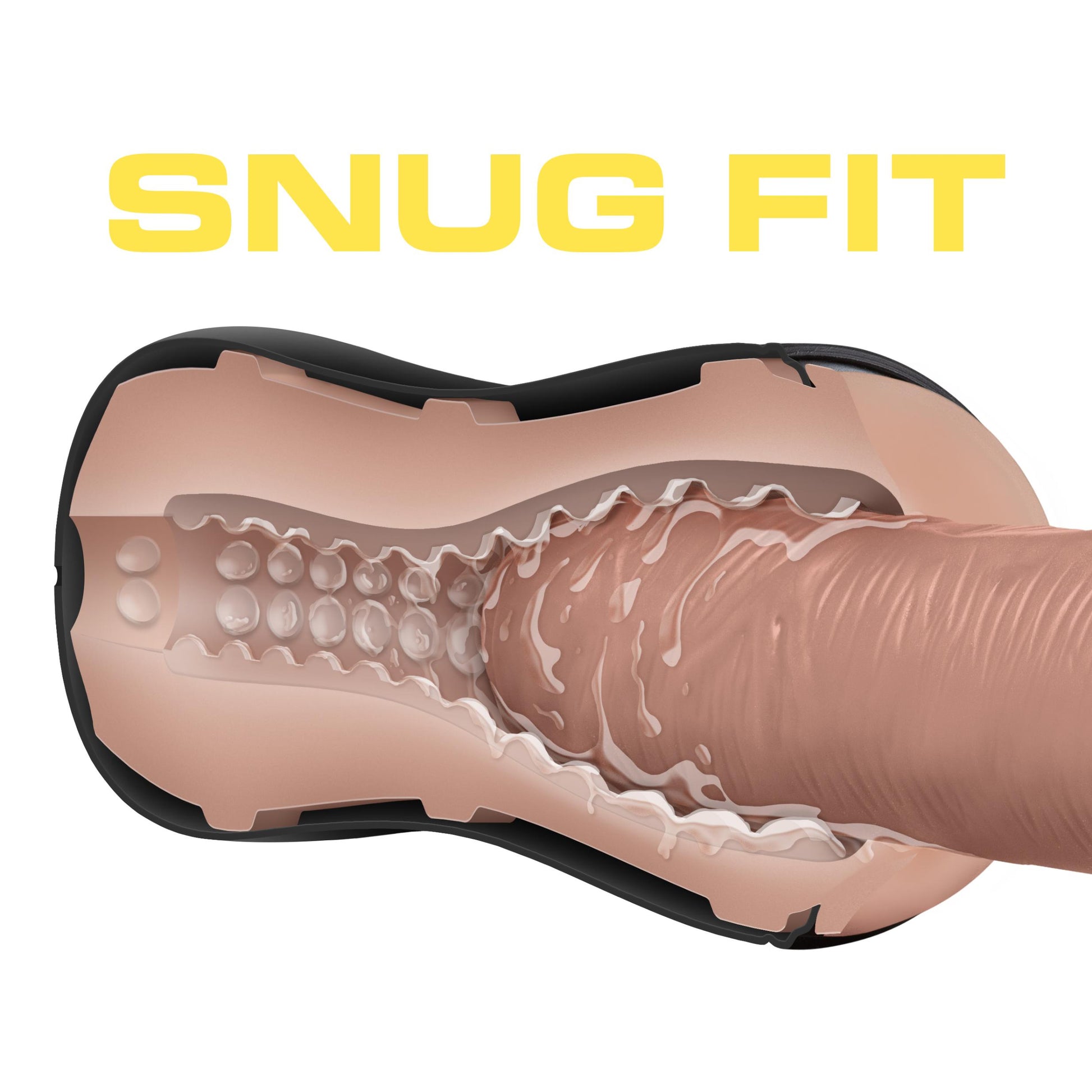 Coverboy - the Surfer Dude - Self Lubricating Stroker - Beige | 819835029151 | Available at EroticWarehouse.com