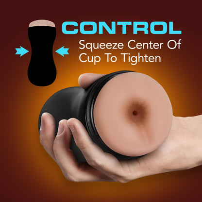 Coverboy - Cowboy - Self Lubricating Stroker - Beige | 819835029199 | Available at EroticWarehouse.com