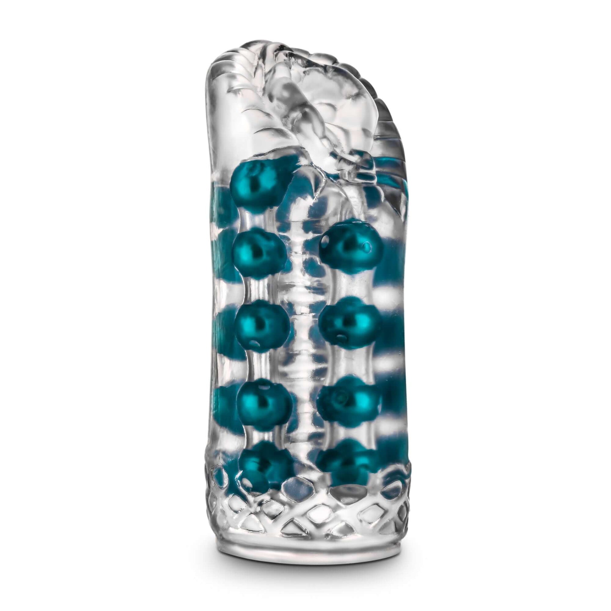 M for Men Super Stroker - Clear | 702730682869 | Available at EroticWarehouse.com