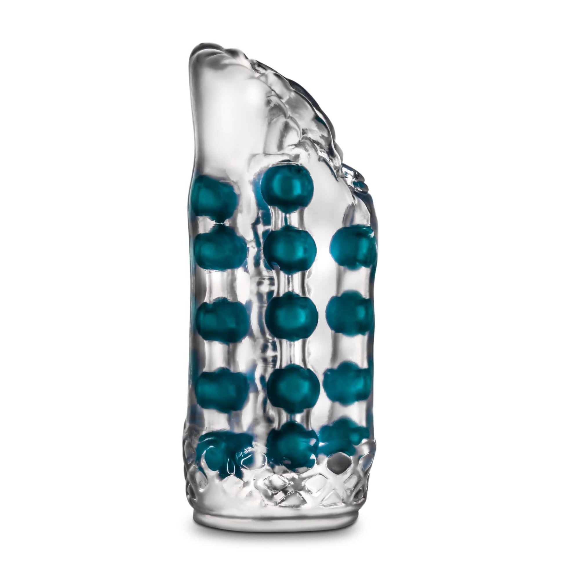 M for Men Super Stroker - Clear | 702730682869 | Available at EroticWarehouse.com