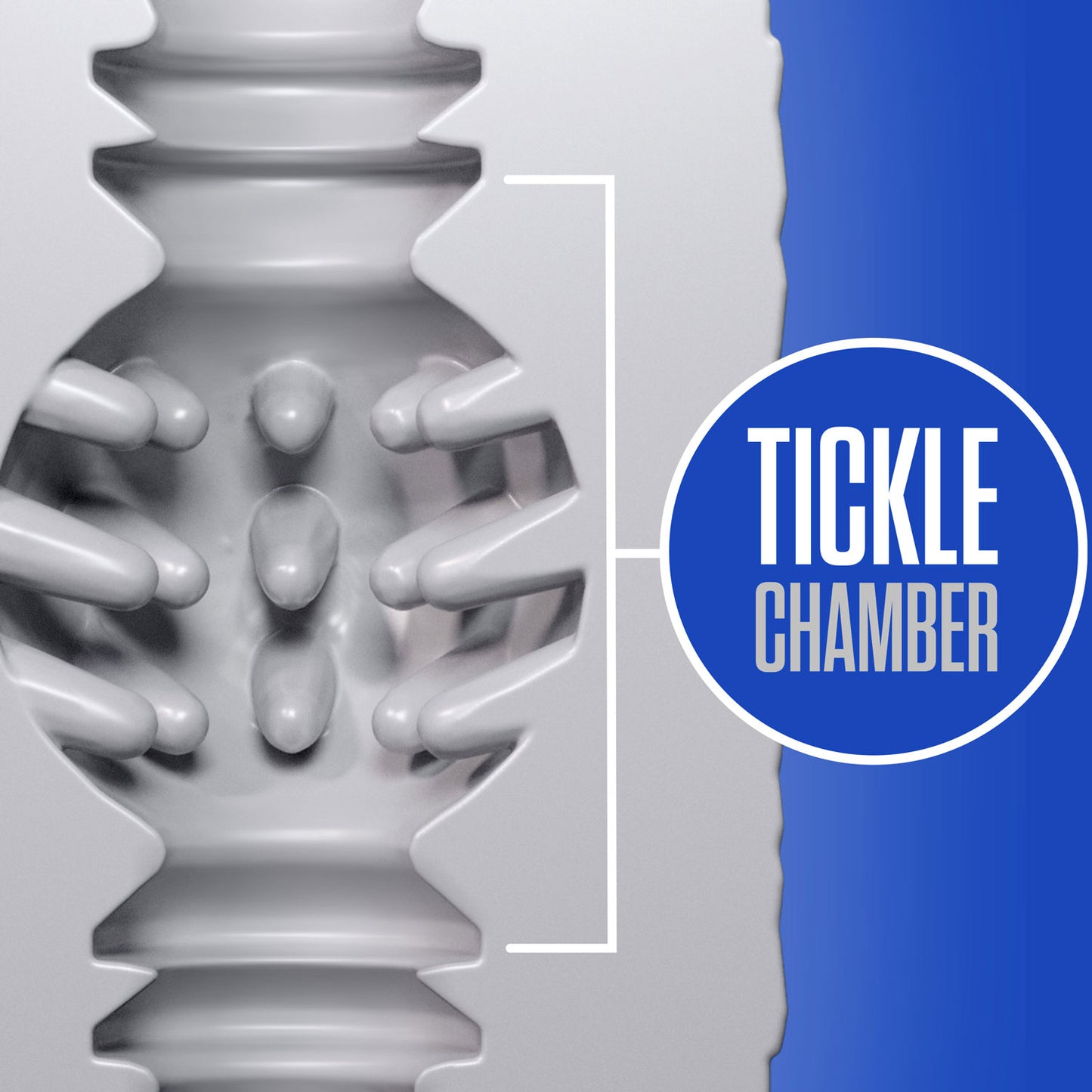 Rize - Reakt - Self-Lubricating Stroker - White | 819835029861 | Available at EroticWarehouse.com