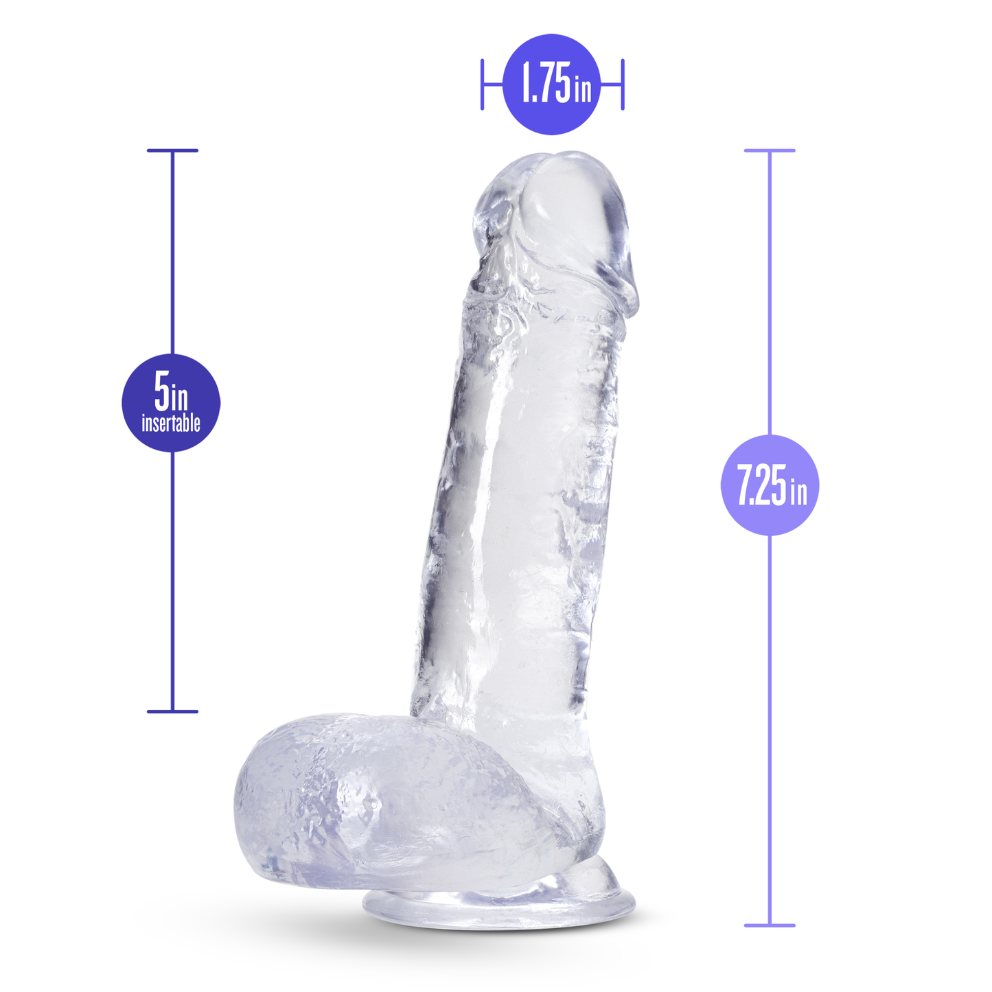 B Yours Plus - Rock N’ Roll - Clear | 819835028062 | Available at EroticWarehouse.com