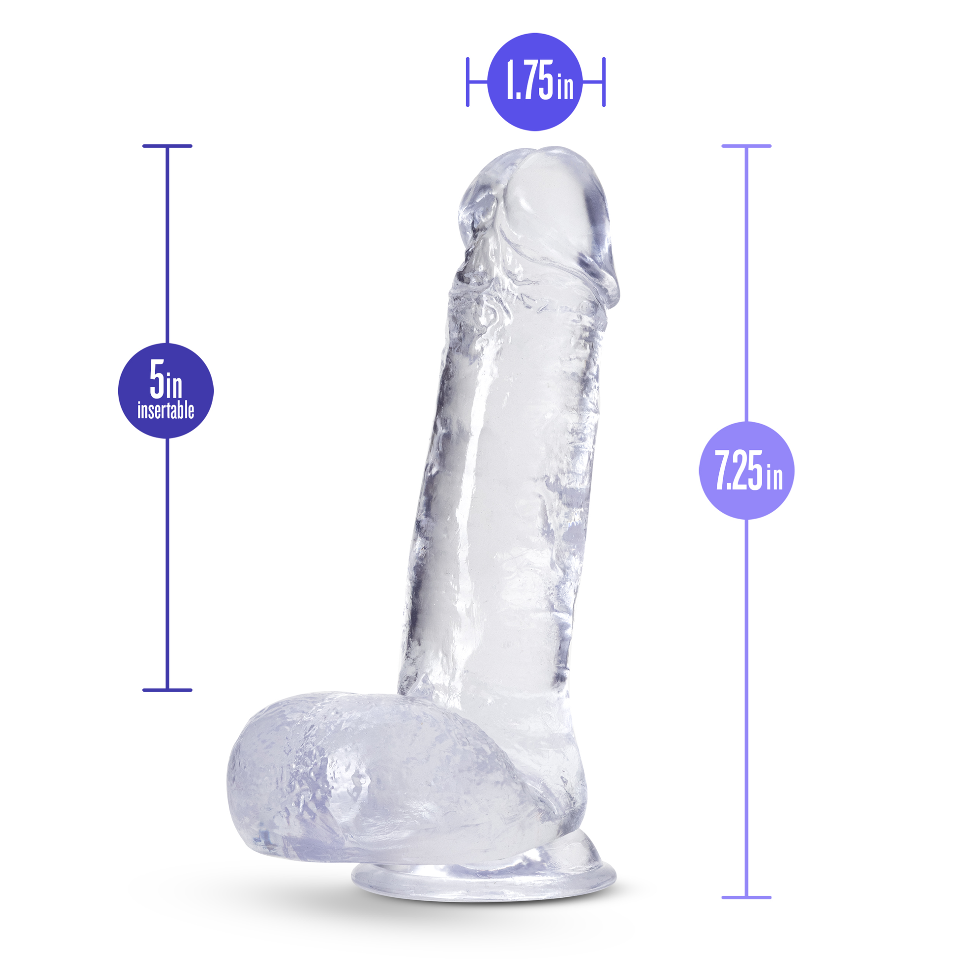 B Yours Plus - Rock N’ Roll - Clear | 819835028062 | Available at EroticWarehouse.com