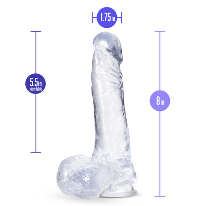 B Yours Plus - Ram n' Jam - Clear | 819835028093 | Available at EroticWarehouse.com