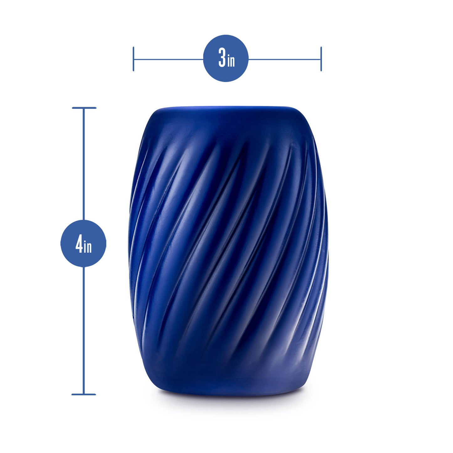 Rize - Turbine - Self-Lubricating Stroker - Blue | 819835029885 | Available at EroticWarehouse.com