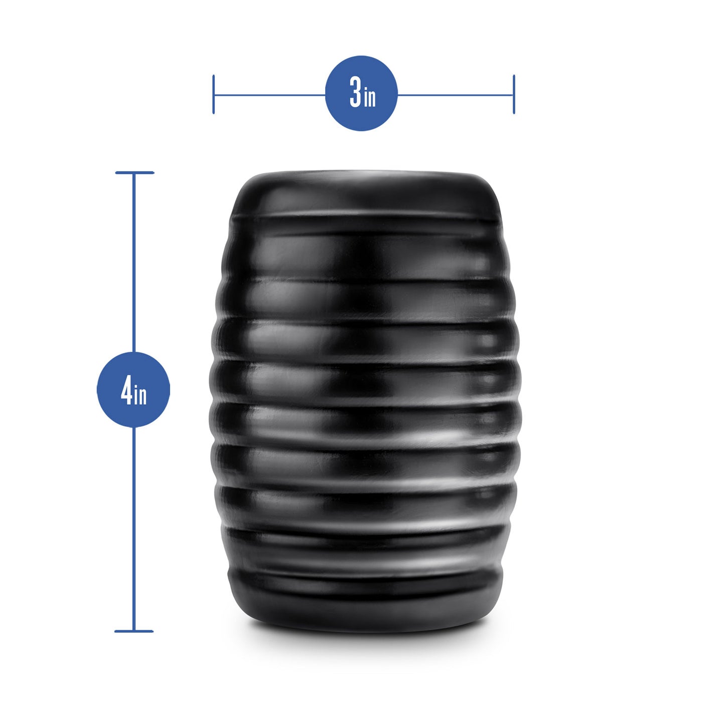 Rize - Grasp - Self-Lubricating Stroker - Black | 819835029878 | Available at EroticWarehouse.com