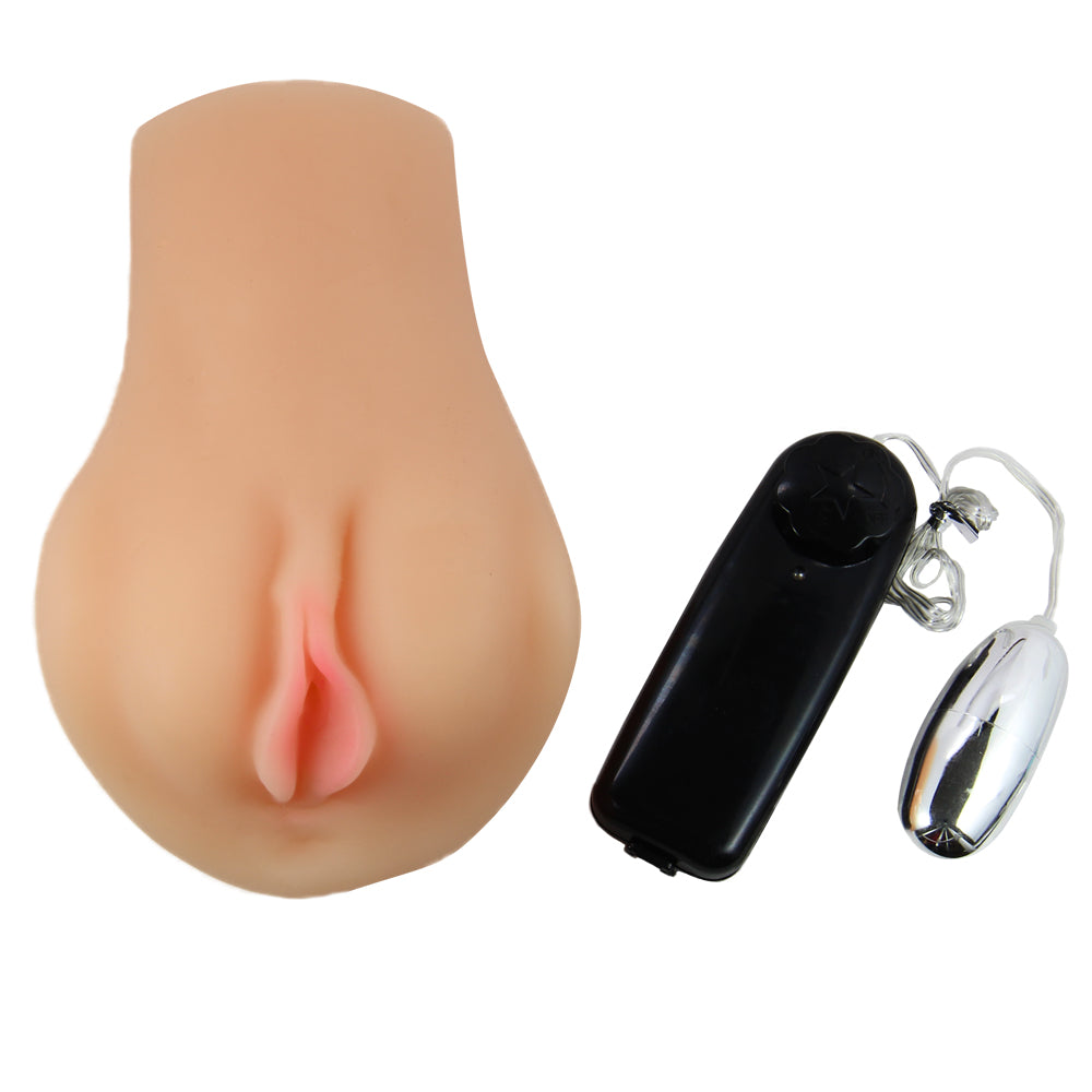 Honey Pot - Pussy Style Vibrating Stroker - Natural | 735380908737 | Available at EroticWarehouse.com