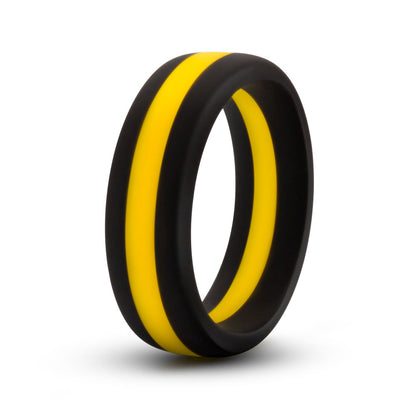 Performance - Silicone Go Pro Cock Ring - Black/gold/black | 853858007710 | Available at EroticWarehouse.com