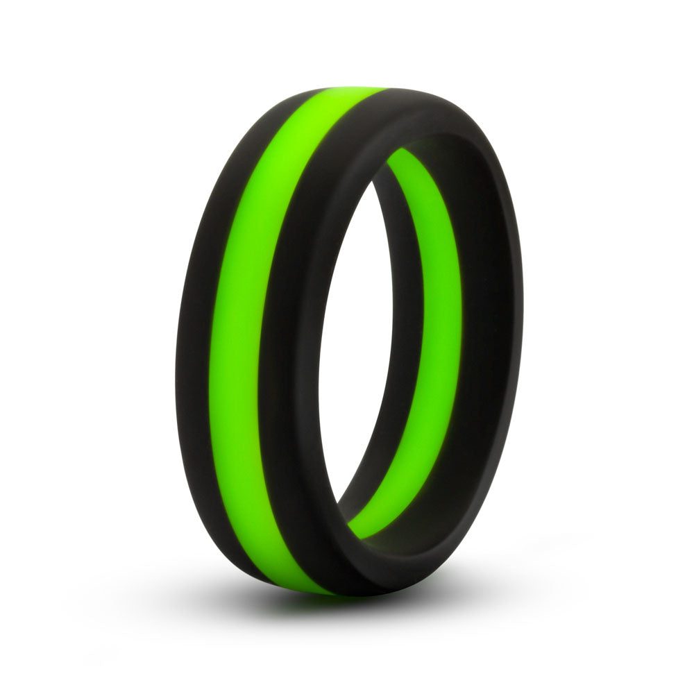Performance - Silicone Go Pro Cock Ring - Black/green/black | 853858007727 | Available at EroticWarehouse.com