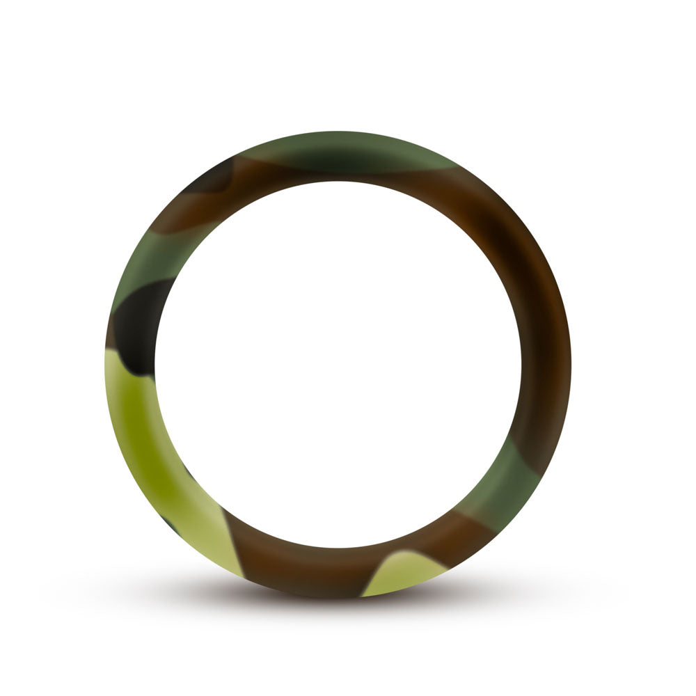 Performance - Silicone Camo Cock Ring - Green Camoflauge | 853858007758 | Available at EroticWarehouse.com