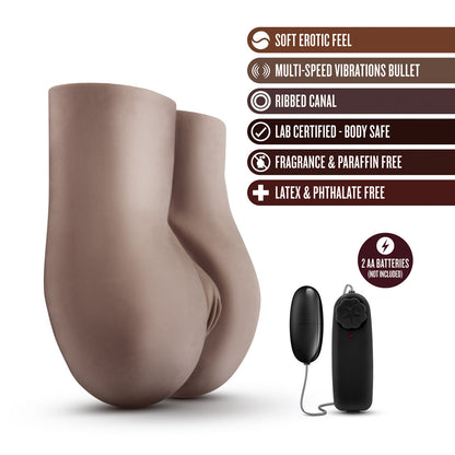 Hot Chocolate - Fuck Me Deep - Life Size Pussy And Ass Stroker | 819835021131 | Available at EroticWarehouse.com