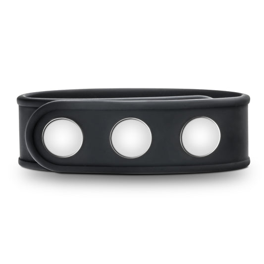 Performance - Vs5 - Silicone 3 - Snap Cock Strap - Black | 850002870121 | Available at EroticWarehouse.com