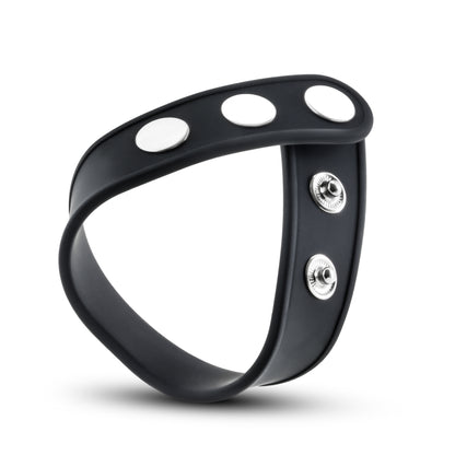 Performance - Vs5 - Silicone 3 - Snap Cock Strap - Black | 850002870121 | Available at EroticWarehouse.com