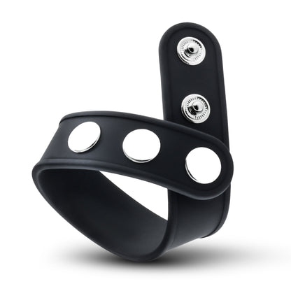 Performance - Vs5 - Silicone 3 - Snap Cock Strap - Black | 850002870121 | Available at EroticWarehouse.com