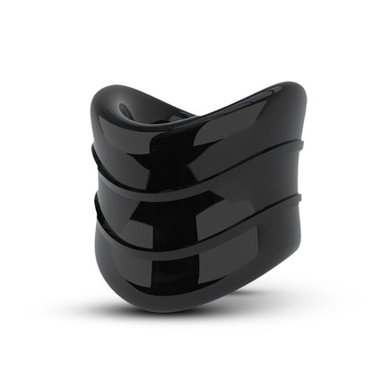 Stay Hard - Beef Ball Stretcher Snug X Long - 1 Inch Diameter - Black | 819835026105 | Available at EroticWarehouse.com