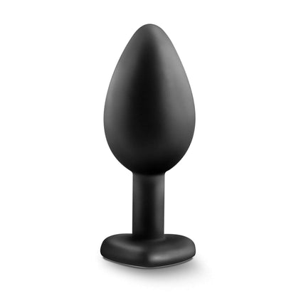 Temptasia - Bling Plug - Small - Black | 819835020745 | Available at EroticWarehouse.com