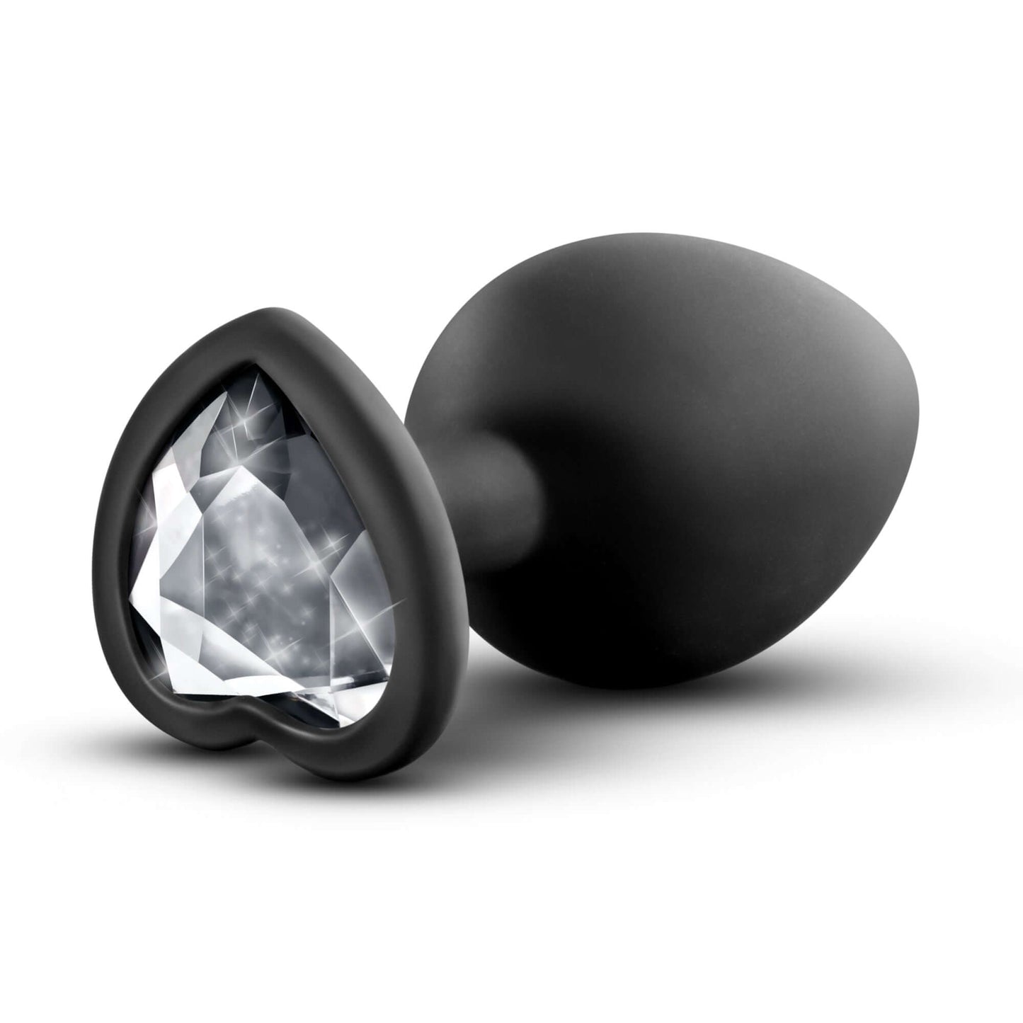Temptasia - Bling Plug - Medium - Black | 819835020752 | Available at EroticWarehouse.com