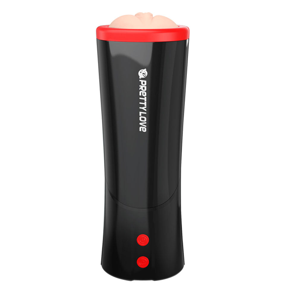 Pretty Love Ozzy - Vagina - Black/ Red | 6959532331769 | Available at EroticWarehouse.com